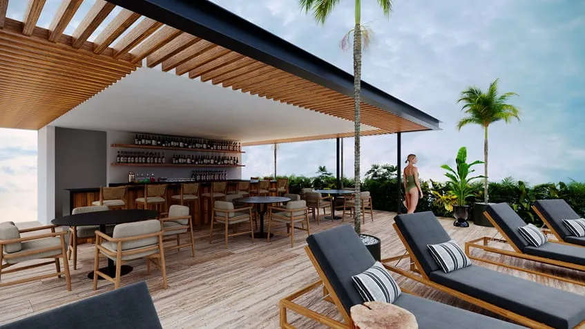 un rooftop en maresol playa estudios